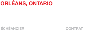 Village Cardinal Creek . Orléans, Ontario. Timeframe: 2014-2015. Contract: Private Developer - Taggart Group of Companies