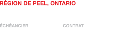 Aqueduc Hanlan. Peel Region, Ontario. Timeframe: 2014-2017. Contract: Municipal